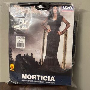 Morticia -The Addams Family Costume Large Rubies New in Package